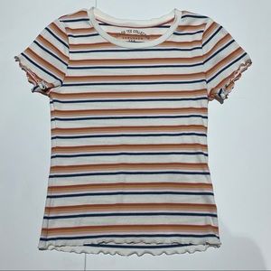 American Eagle Striped T-Shirt